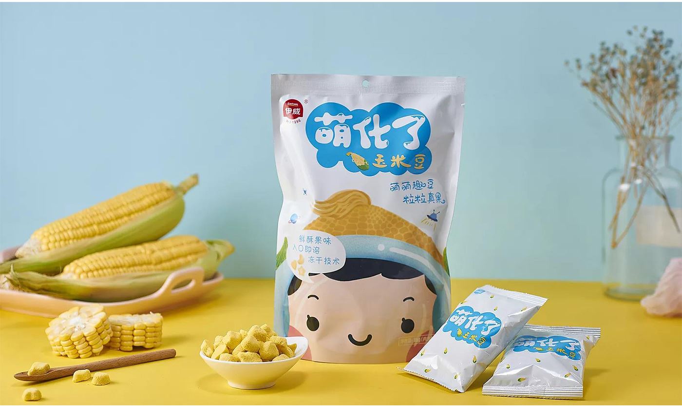 嬰幼兒玉米豆包裝設(shè)計